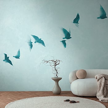 Galerie Wallcoverings Product Code WH45285M - Welcome Home Murals Wallpaper Collection - Blue Colours -  